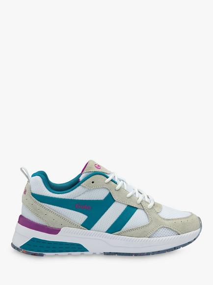 Gola Performance Women's Navis Work Out Trainers, White/Multi