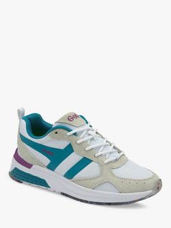 Gola Performance Women's Navis Work Out Trainers - view 2, White/Multi