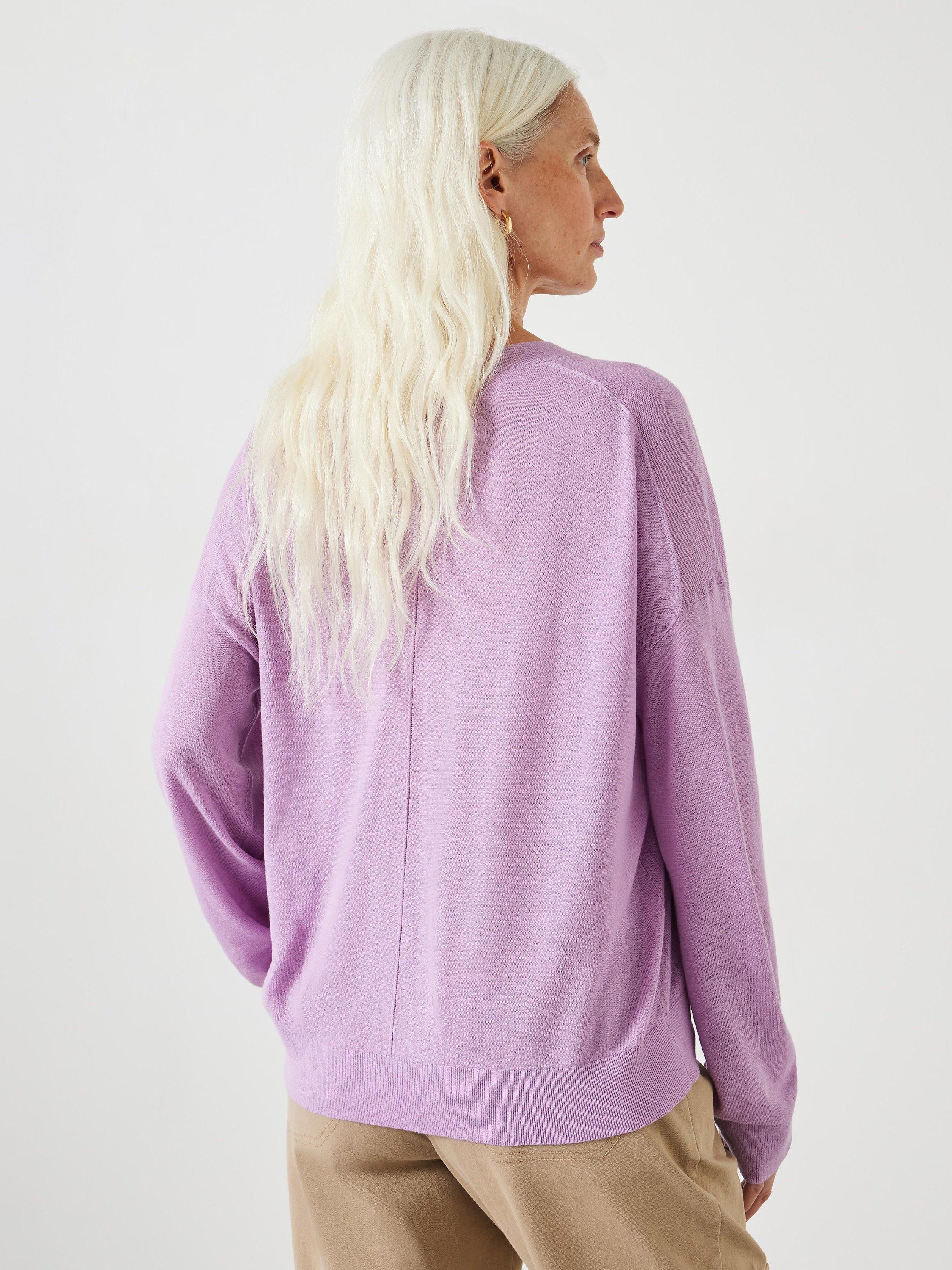 HUSH Aston Linen Blend Jumper