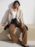 HUSH Renee Relaxed Cotton Jacket, Sand