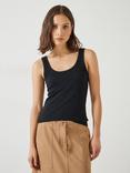 HUSH Seth Scoop Neck Ribbed Vest