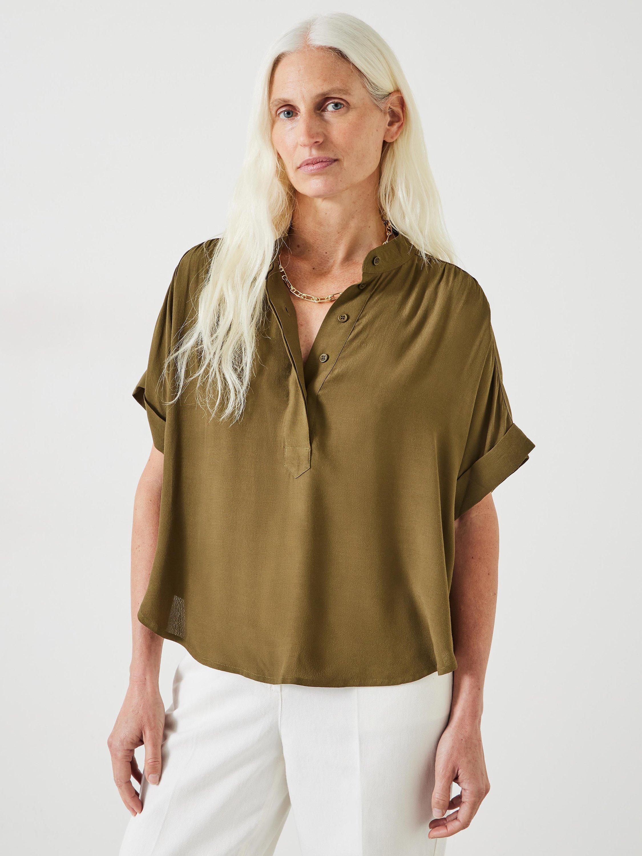 HUSH Anika Short Sleeve Blouse