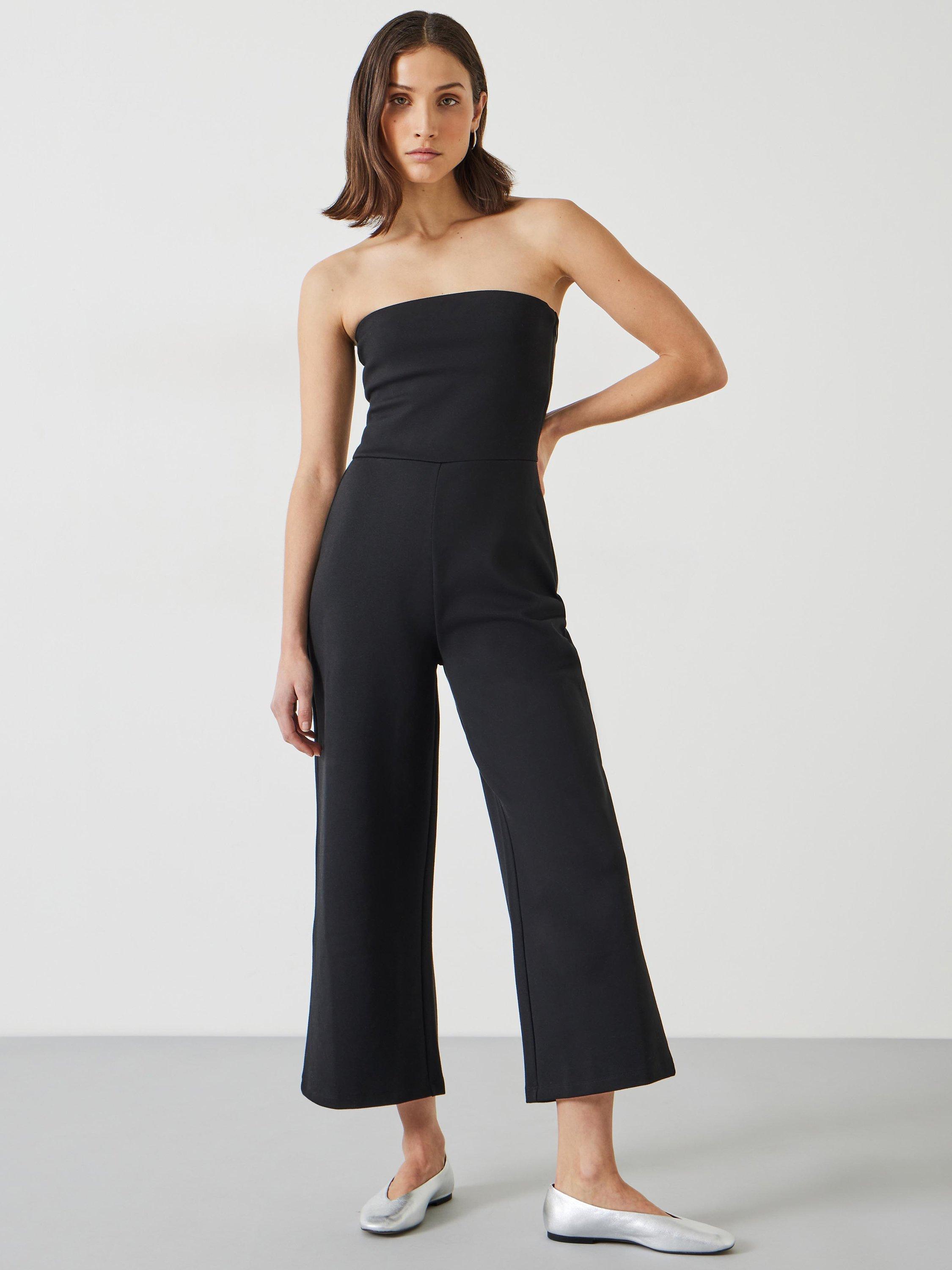 Plus size bandeau jumpsuit on sale