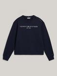 Tommy Hilfiger Adaptive Logo Sweatshirt, Desert Sky