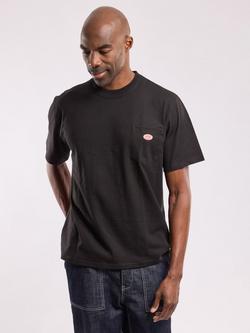 Armor Lux Cotton Regular Fit Short Sleeve Pocket T-Shirt, Black, Black