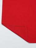 John Lewis ANYDAY Rectangular Cotton Tablecloth, 180 x 140cm, Red