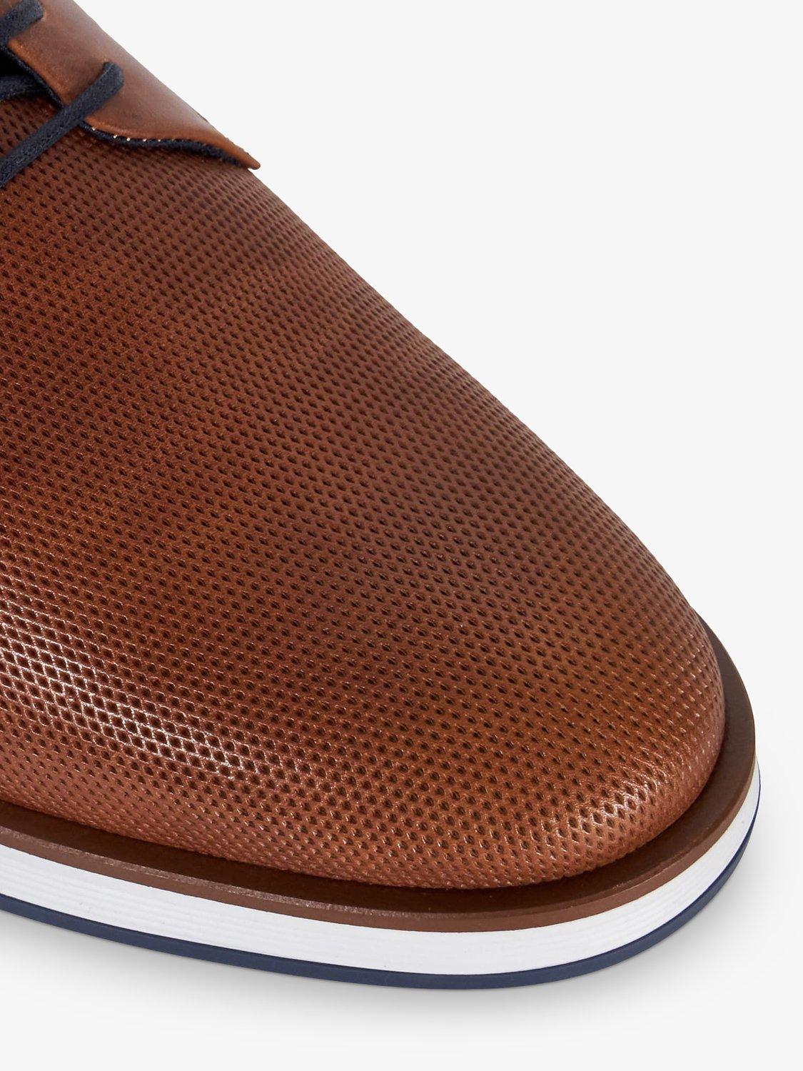 Perforated leather mules store