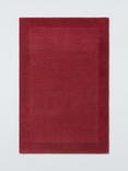 John Lewis ANYDAY Border Wool Rug, Red