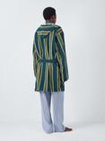 John Lewis Cotton Stripe Unisex Bathrobe