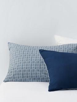 John Lewis Rusa Reversible Duvet Cover Set - view 2, Blue/Multi
