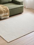 John Lewis Plain Loop & Rib Wool Rug