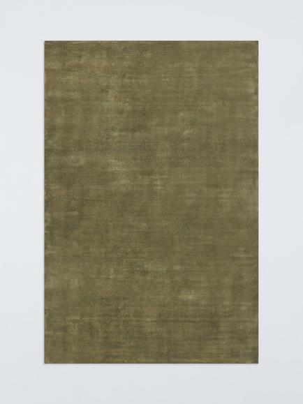 John Lewis Luxury Deep Pile Hand Woven Pure Wool Rug, Green