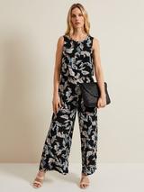 Phase Eight Aubrey Linen Blend Jumpsuit