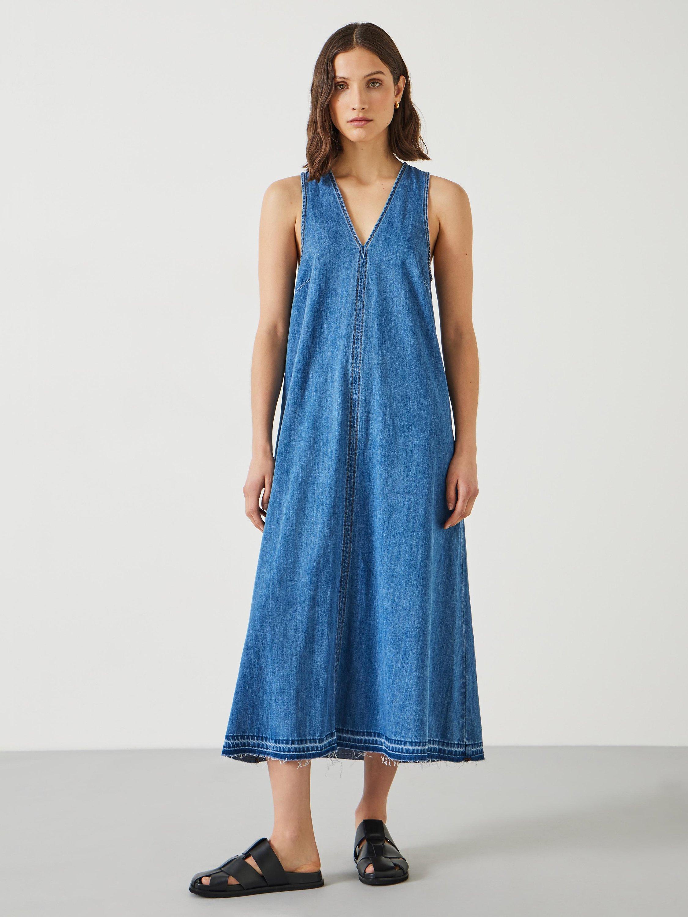 John lewis warehouse denim dress best sale