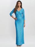 Gina Bacconi Fearne Lace Wrap Maxi Dress