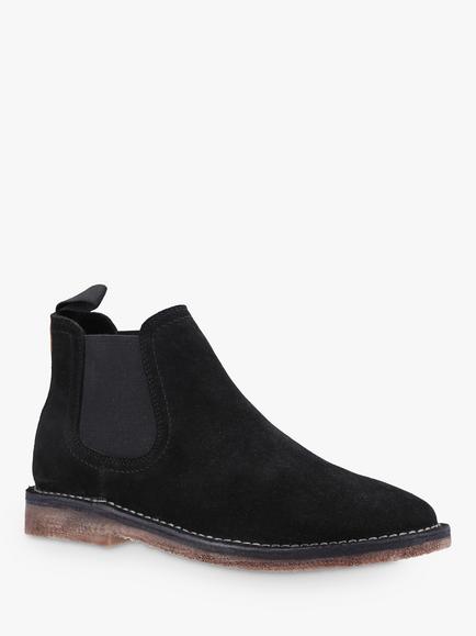 Hush Puppies Shaun Leather Chelsea Boots - view 2, Black