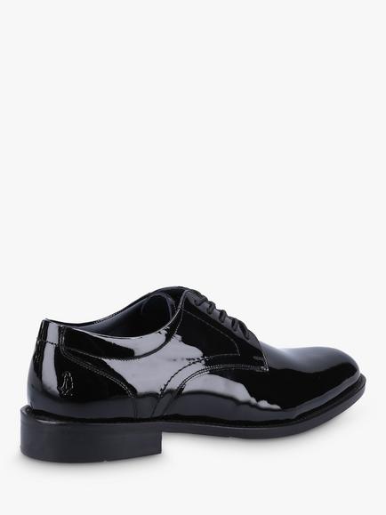 Hush Puppies Damien Patent Leather Lace Up Brogues, Black - view 2, Black