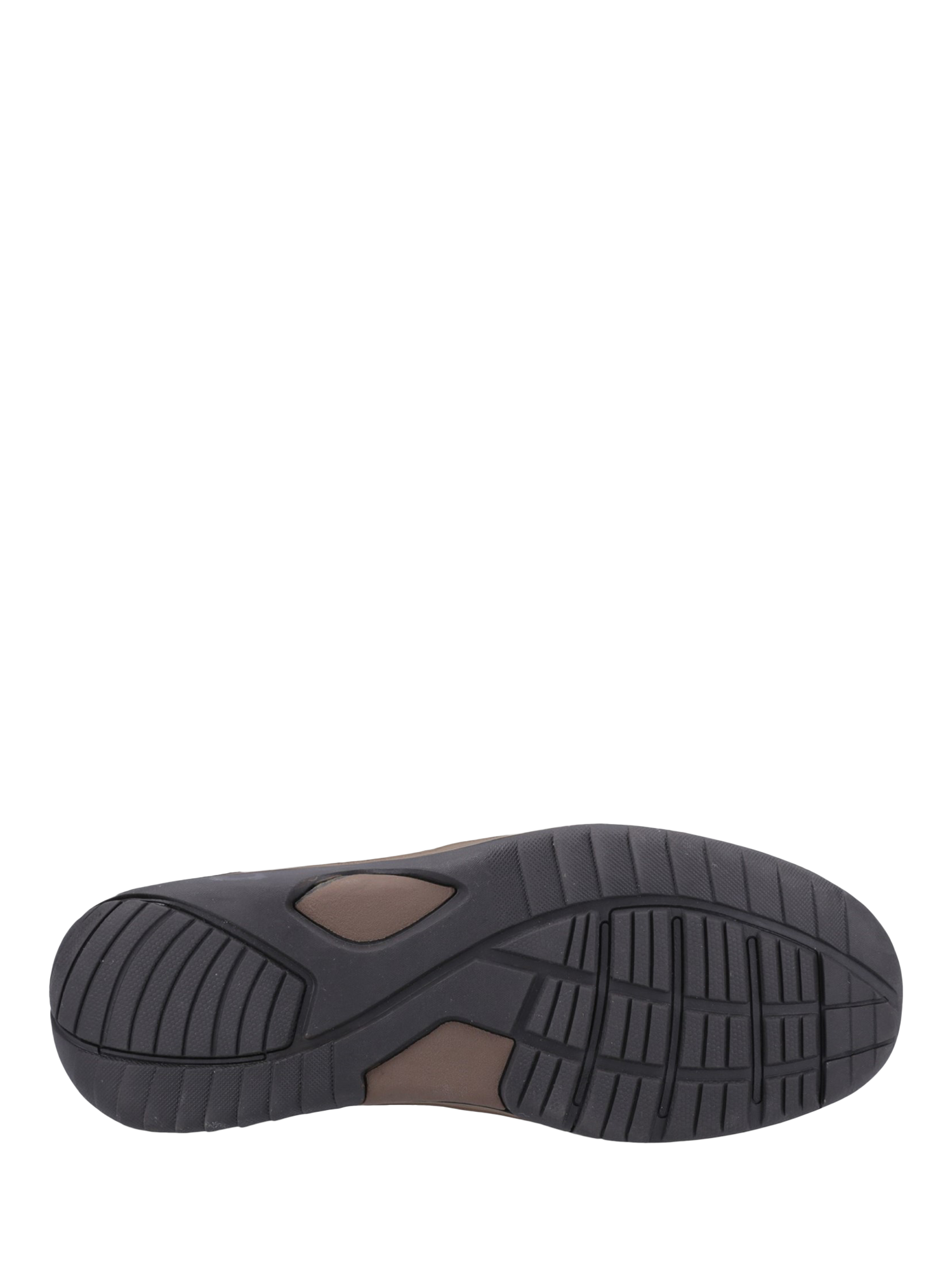 Product image 4 of 4, which shows Hush Puppies Donald Leather Shoes, Coffee, 6