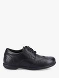 Hush Puppies Kids' Bridget Junior Brogue Detail Shoes, Black