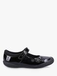 Hush Puppies Kids' Rosanna Leather Mary Jane School Shoes, Black