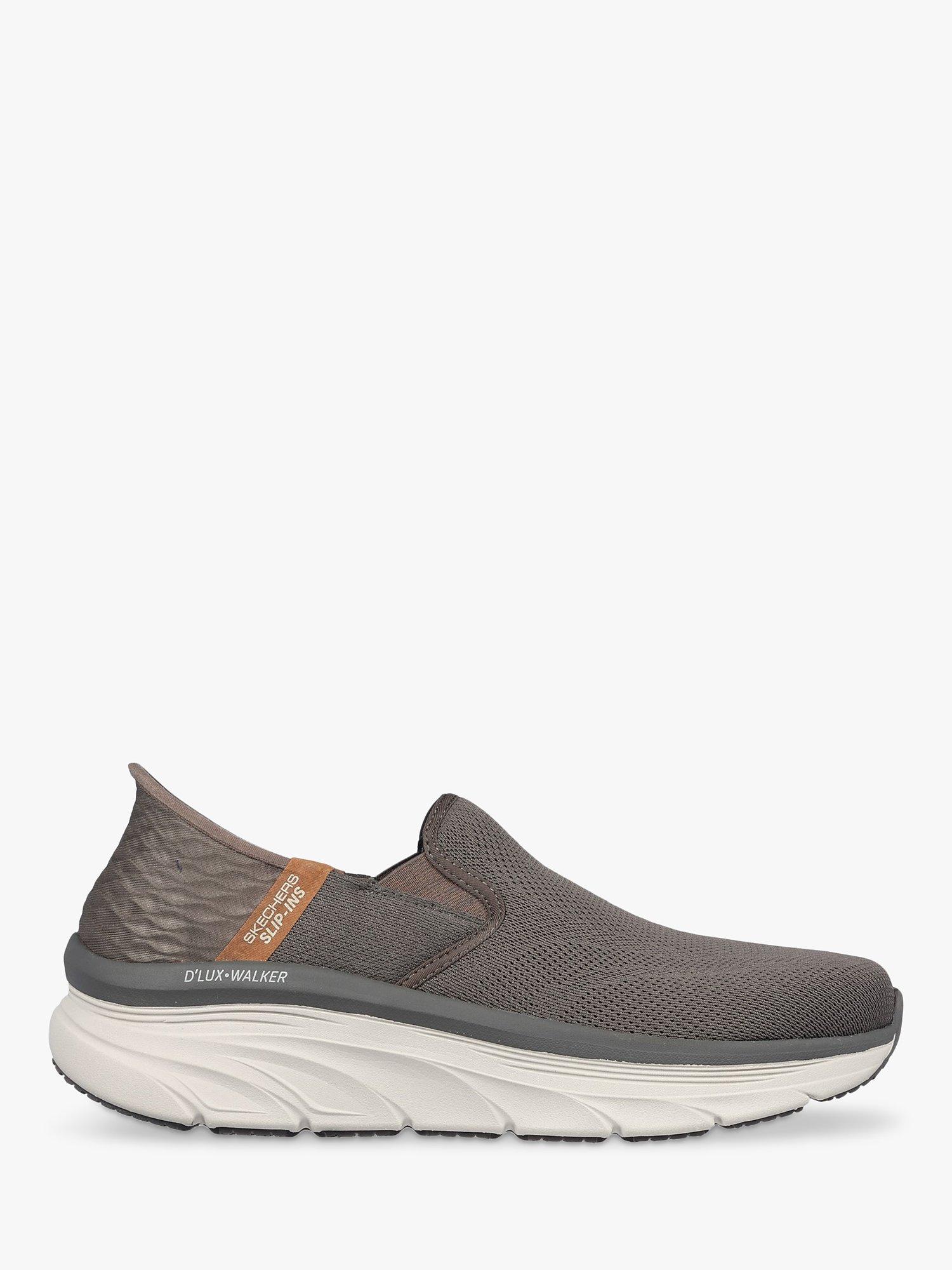 Skechers D'Lux Walker Orford Slip-On Shoes, Brown
