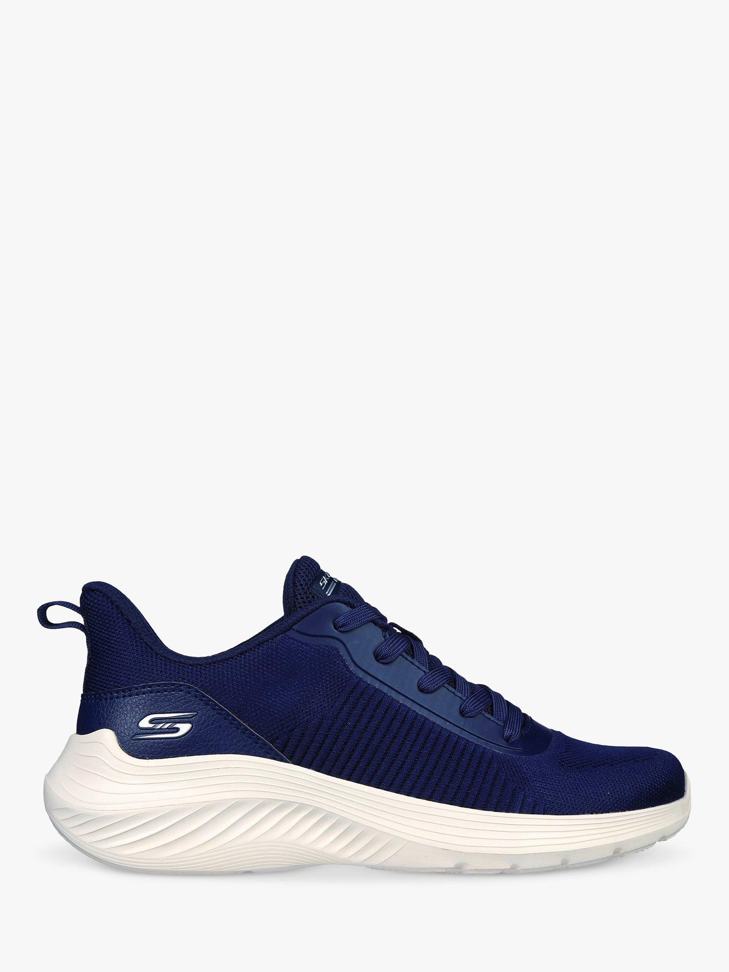 Skechers Bobs Squad Waves Trainers, Navy