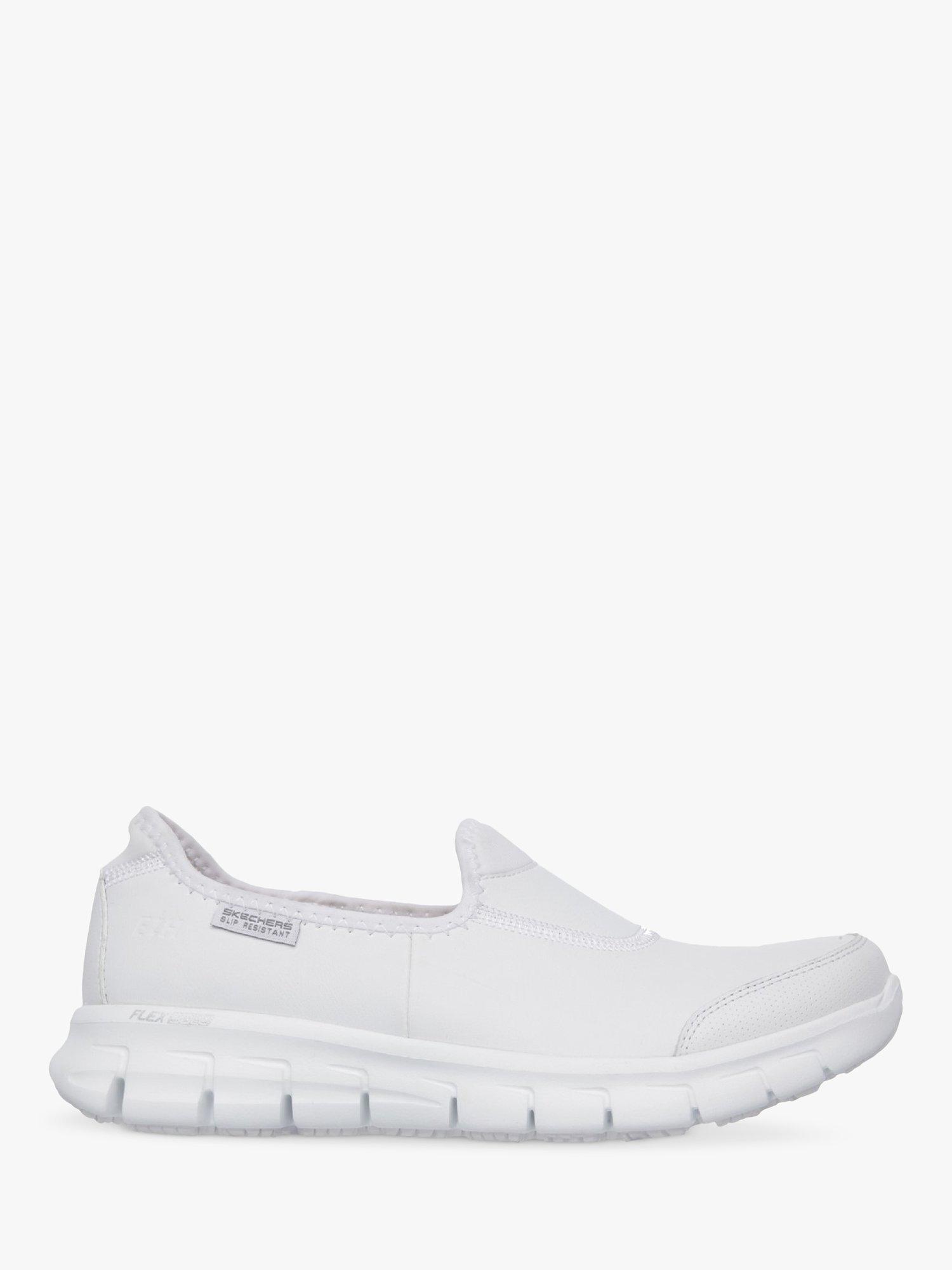 Skechers Sure Track Slip Resistant Occupational Shoe, White
