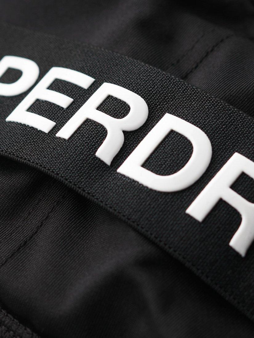 Product image 4 of 5, which shows Superdry Logo Bandeau Bikini Top, Black, 16