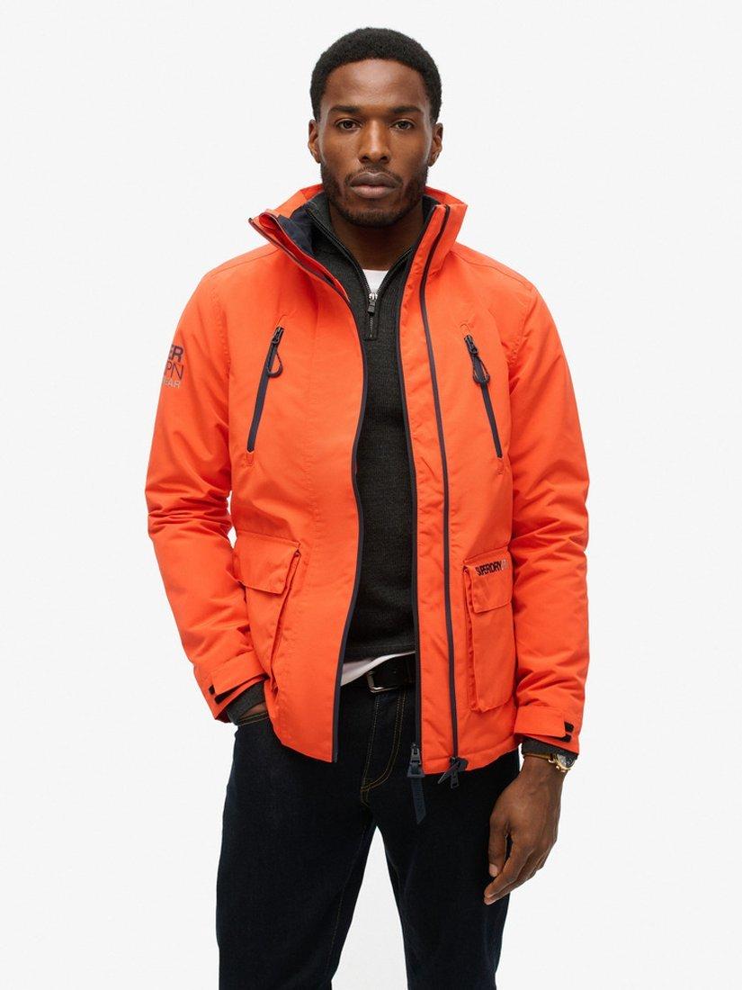 Product image 1 of 7, which shows Superdry Ultimate Windbreaker Jacket, Bold Orange, S