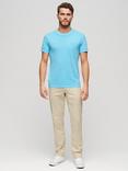 Superdry Slim Tapered Stretch Chinos, Pelican Beige