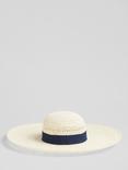 L.K.Bennett Saffron Raffia Hat, Natural