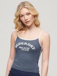 Superdry Athletic Essentials Organic Cotton Blend Branded Cami Top