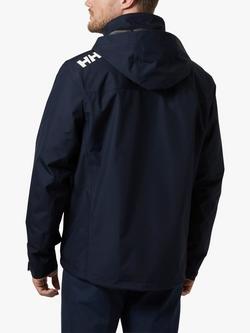 Helly Hansen Men's Crew Hooded Midlayer Jacket - view 2, 597 Navy