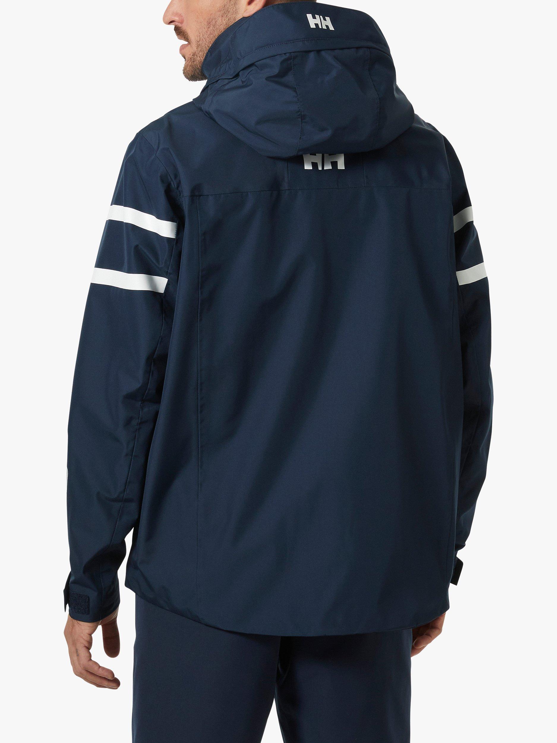Product image 2 of 6, which shows Helly Hansen Salt Insore Waterproof Sailing Jacket, Navy, S