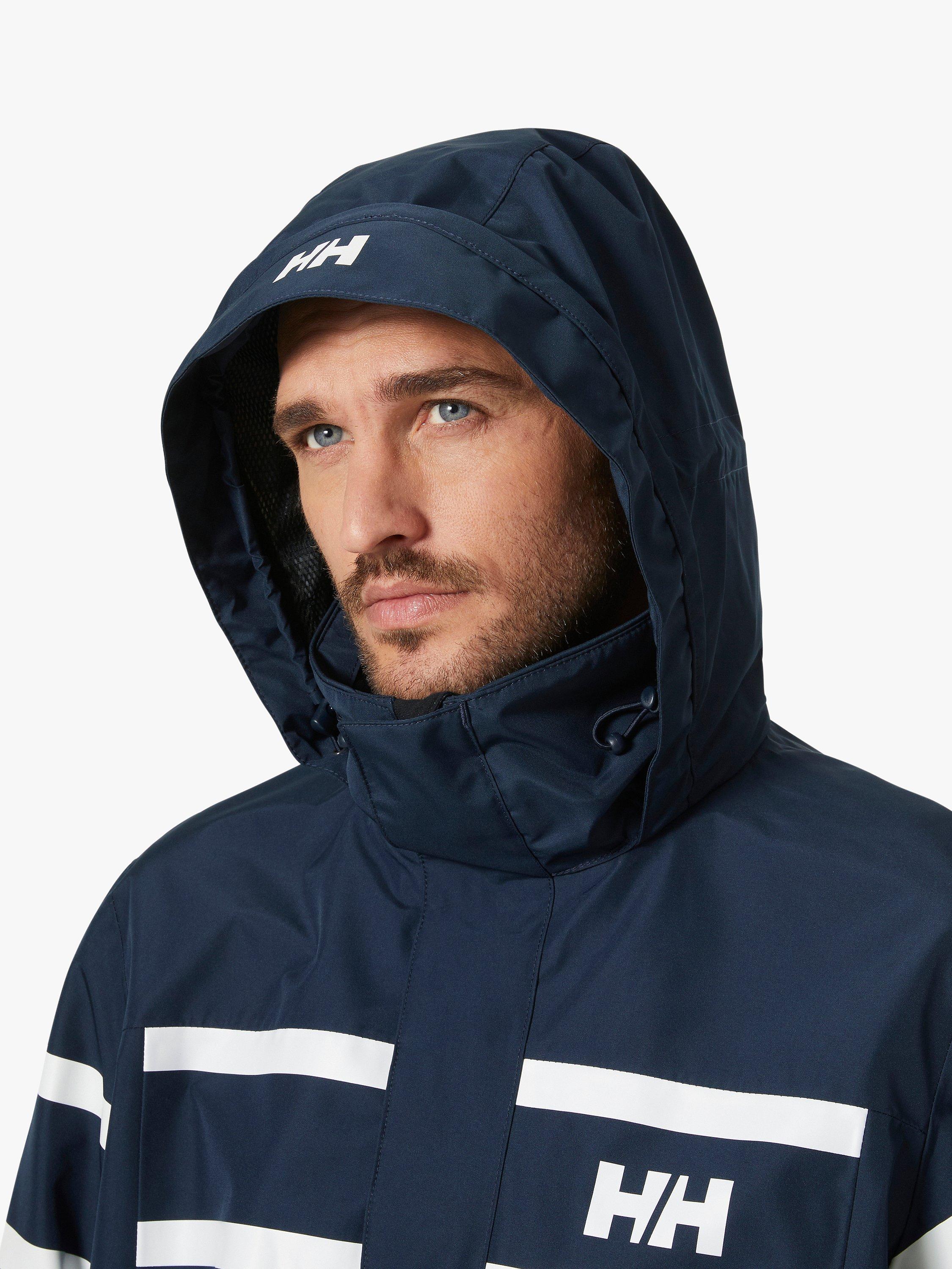 Product image 3 of 6, which shows Helly Hansen Salt Insore Waterproof Sailing Jacket, Navy, S