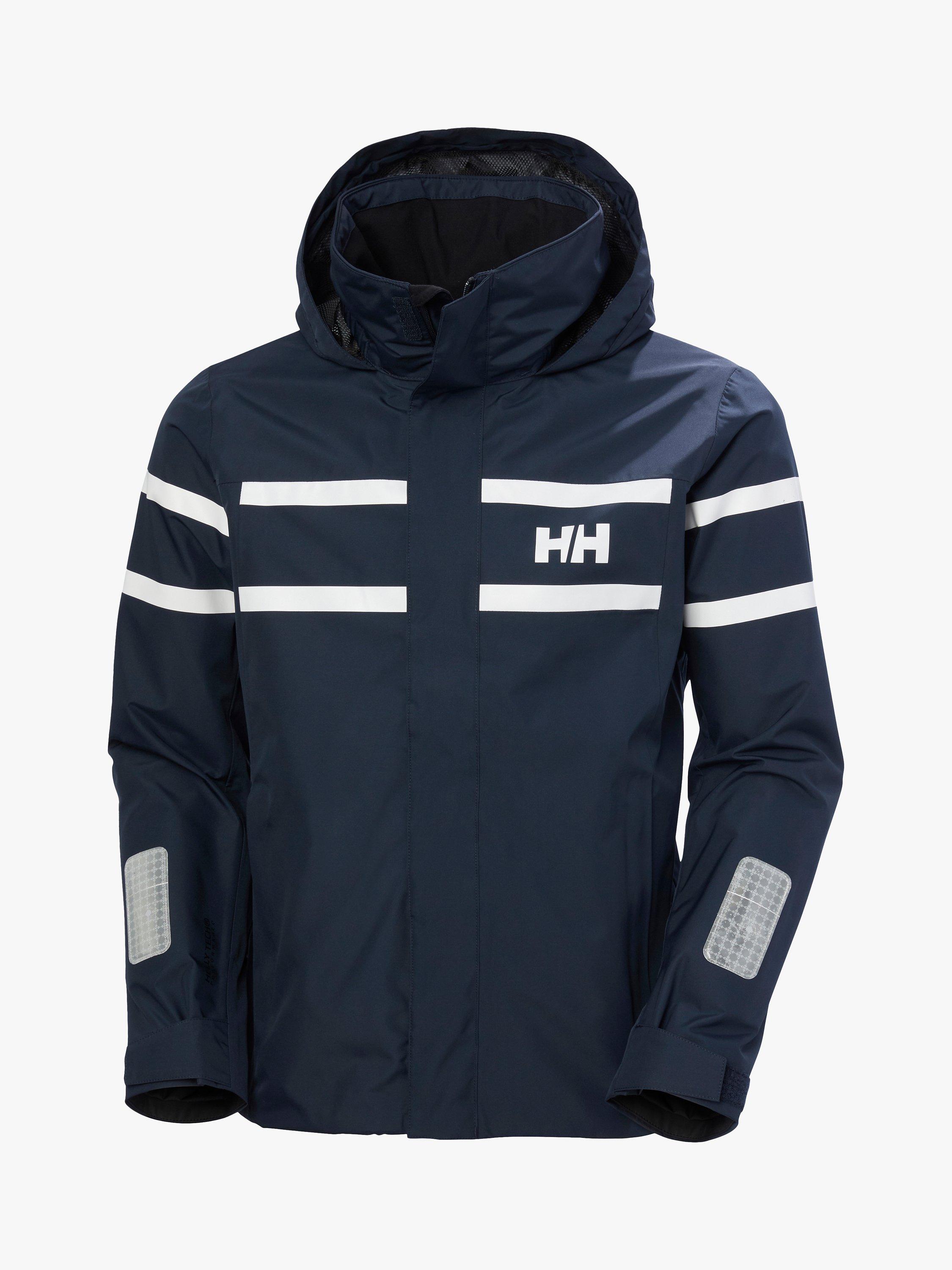 Product image 5 of 6, which shows Helly Hansen Salt Insore Waterproof Sailing Jacket, Navy, S