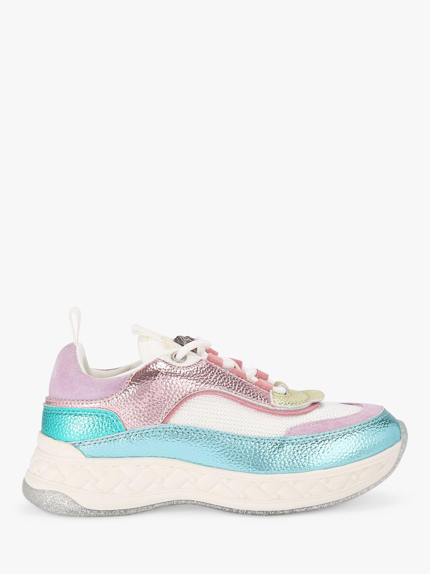 Kurt Geiger London Kids' Mini Kensington Trainers, Multi