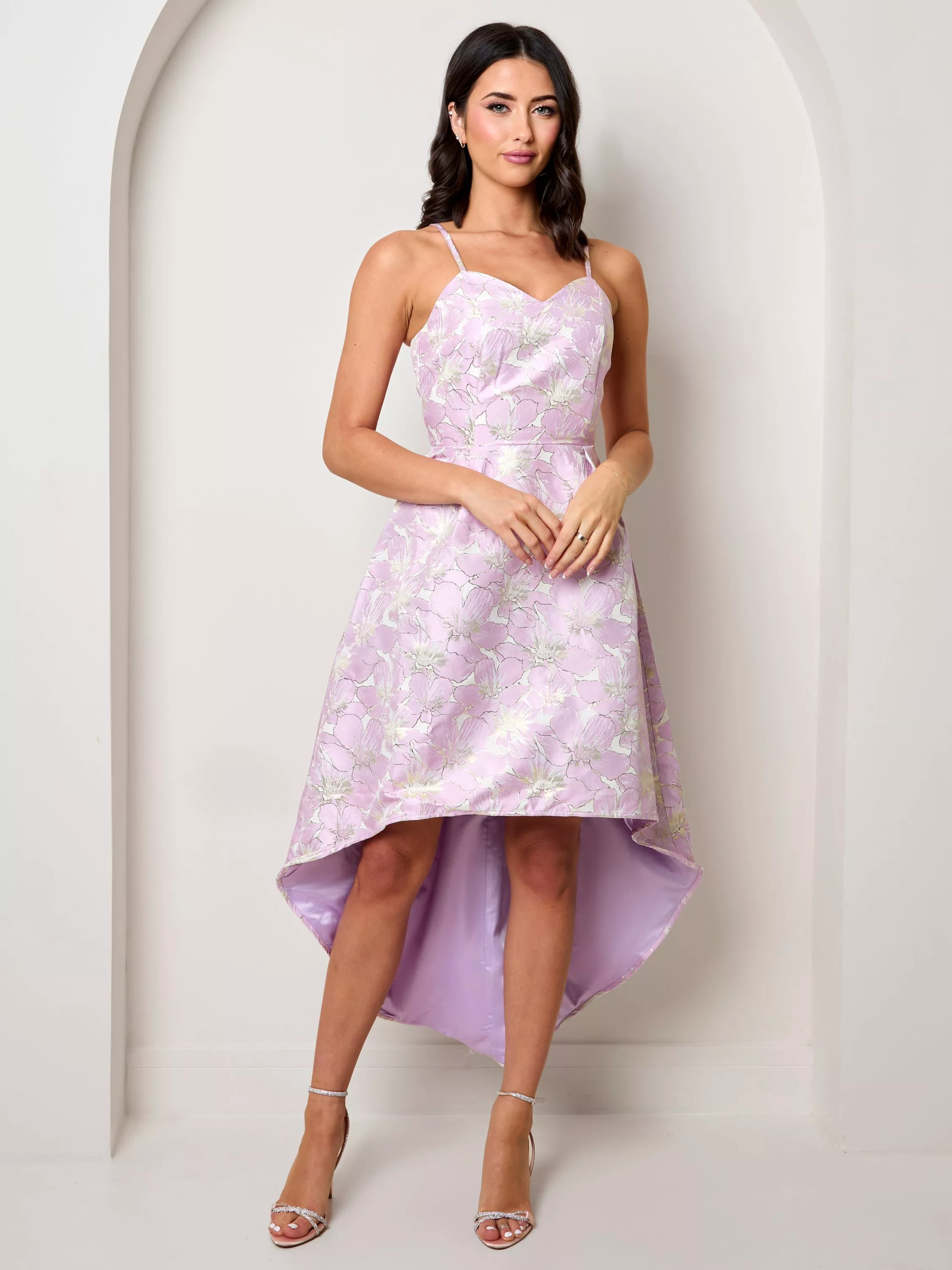 Women s Dresses Purple Dip Hem John Lewis Partners