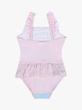 Brand Threads Kids' Peppa Pig Swimsuit, Pink/Multi