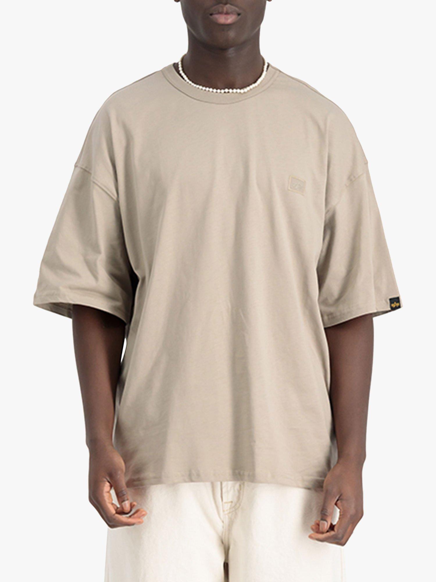Alpha Industries Essential RL Cotton T-Shirt, Vintage Sand