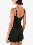 Accessorize Lace Trim Pyjama Set, Black