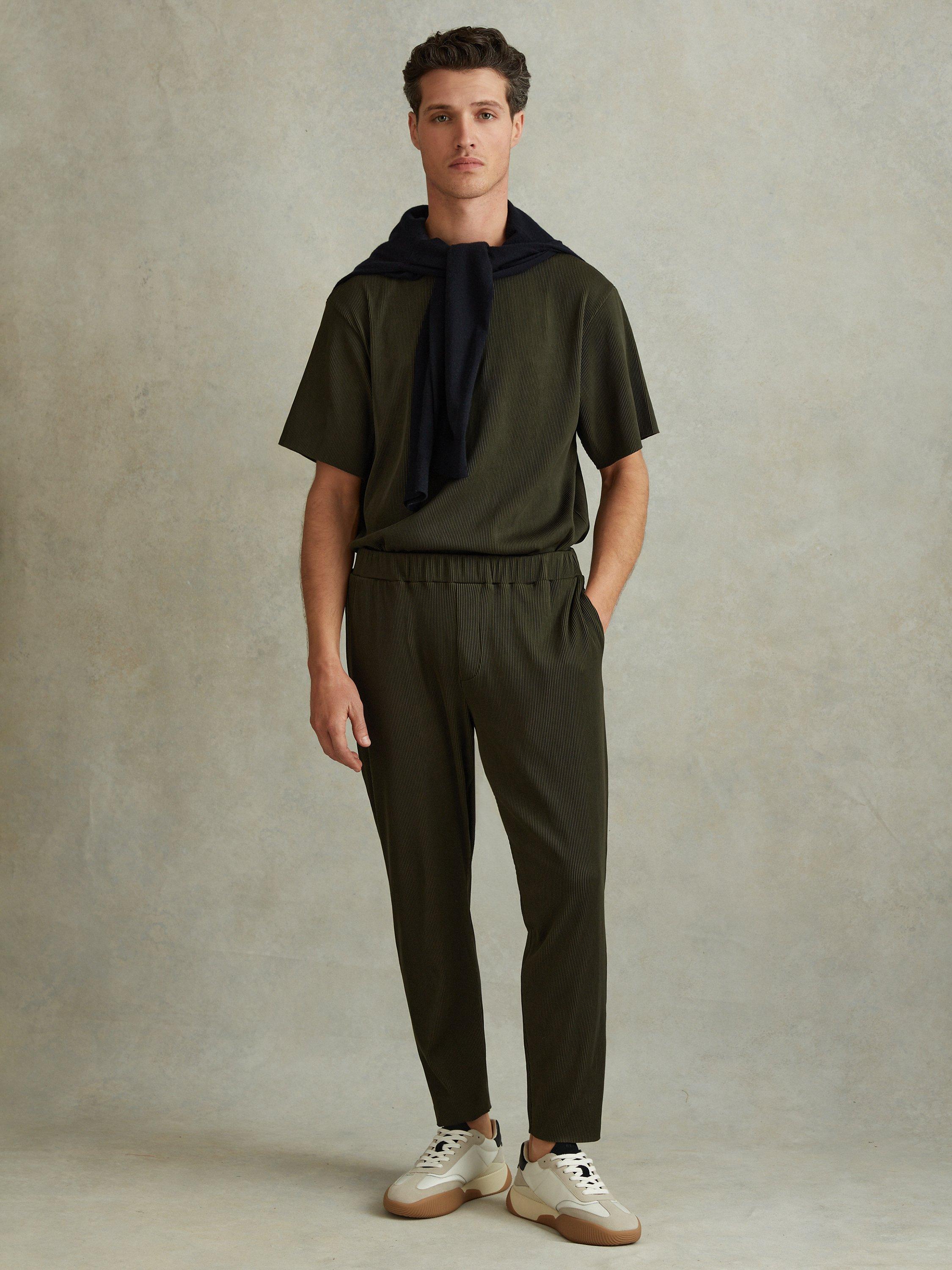 Reiss Cyrus Trousers, Green