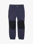 Polarn O. Pyret Kids' Recycled Water Resistant Outerwear Trousers, Blue