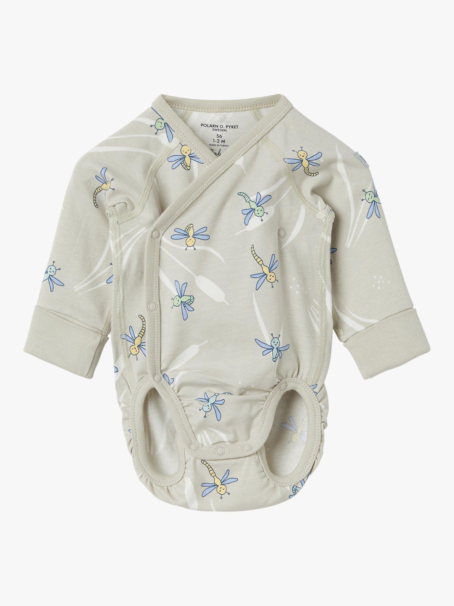 Polarn O. Pyret Baby Dragonfly Wraparound Bodysuit
