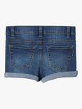 Polarn O. Pyret Kids' Denim Twill Shorts, Blue