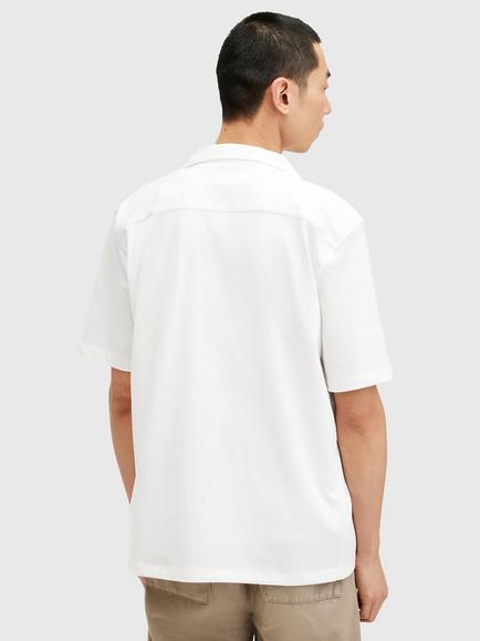 AllSaints Hudson Short Sleeve Shirt - view 2, White