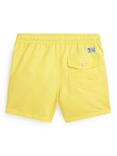 Ralph Lauren Kids' Traveler Signature Logo Swim Trunks, Yellow