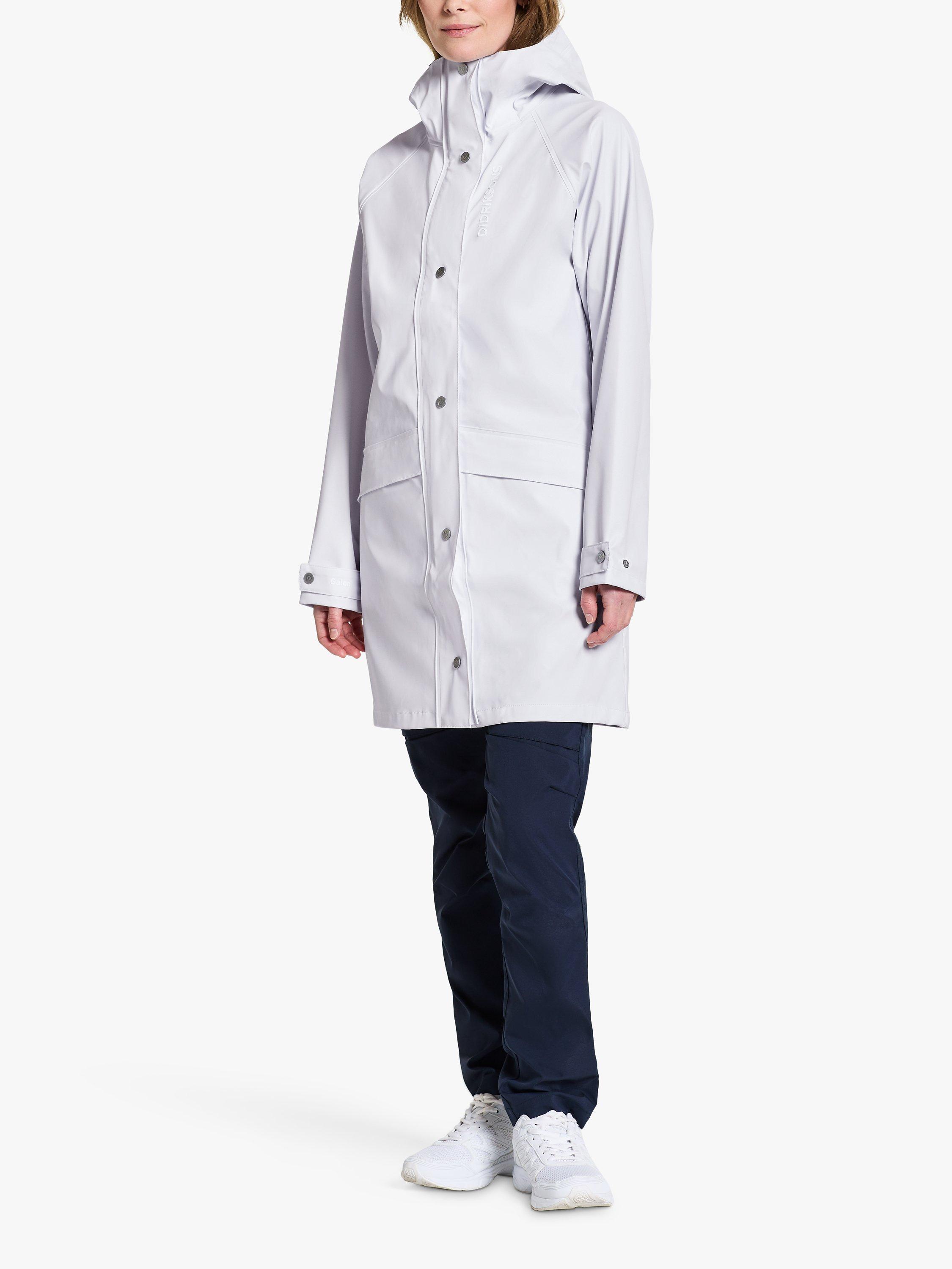 Product image 2 of 10, which shows Didriksons Ellywn Straight Fit Parka, Snow White, 8