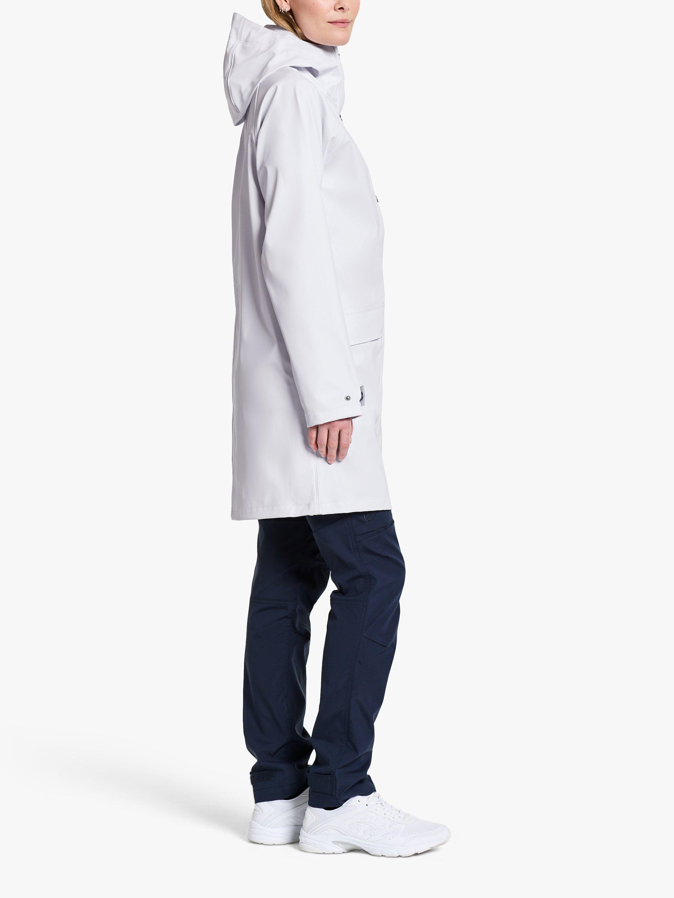 Product image 5 of 10, which shows Didriksons Ellywn Straight Fit Parka, Snow White, 8