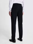 Moss Tailored Wool Blend Dress Trousers, Black